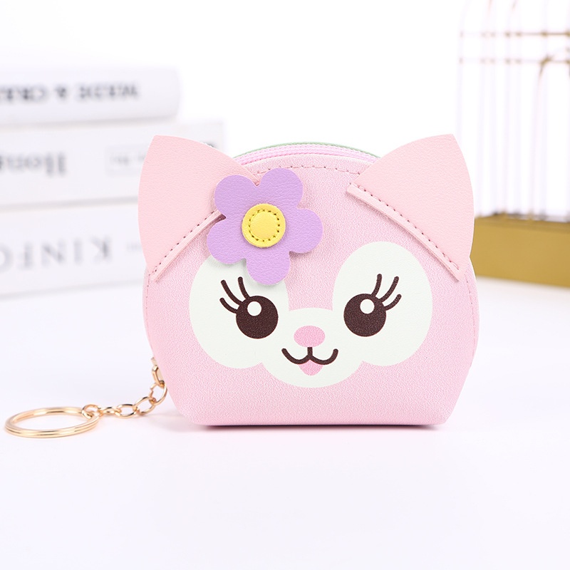 Ví Nhỏ Treo Chìa Khóa Nhân Vật Hoạt Hình Cute