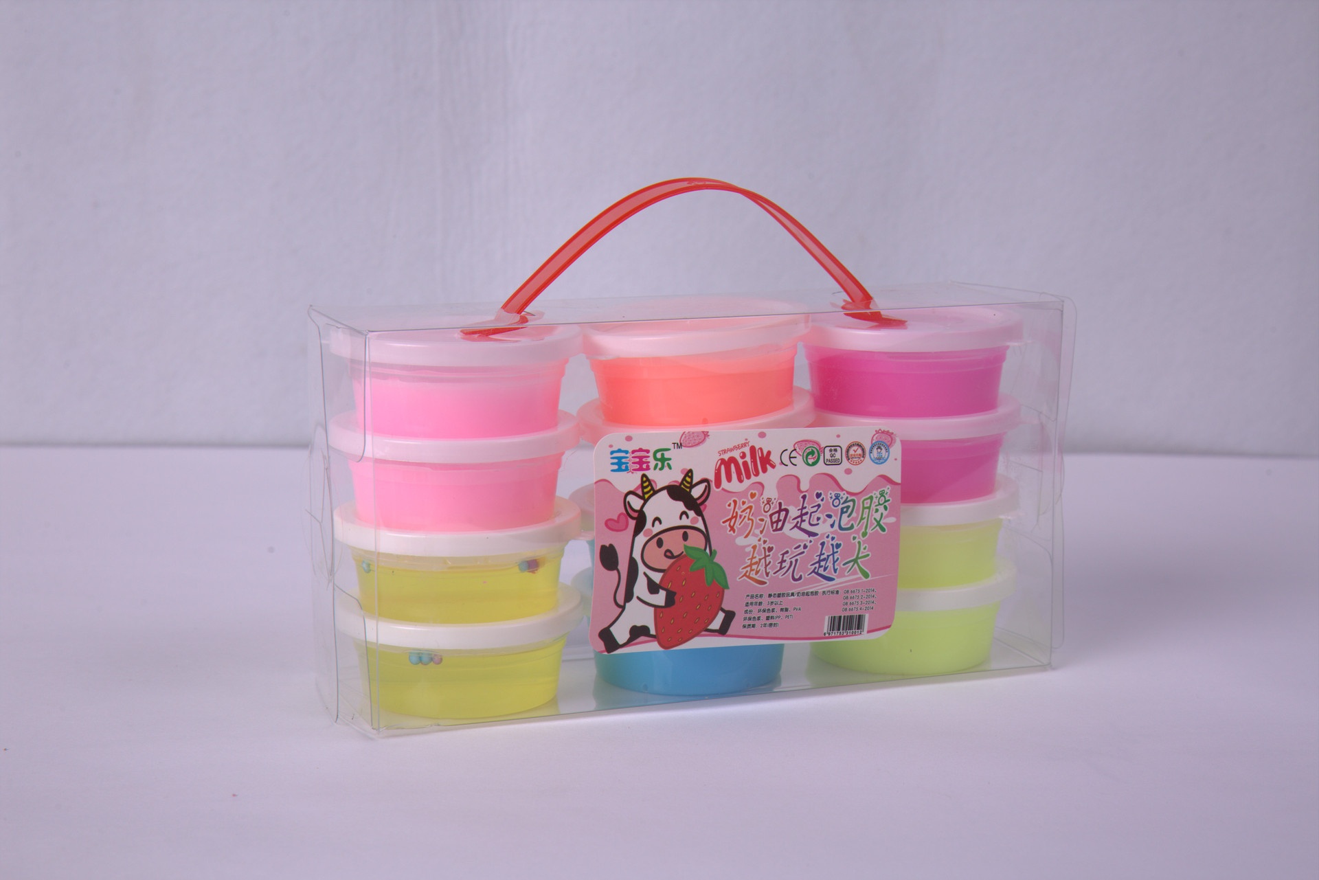 Bộ 12 Chất Dẻo Ma Thuật Smile Slam Cho Bé 12 Màu 550g