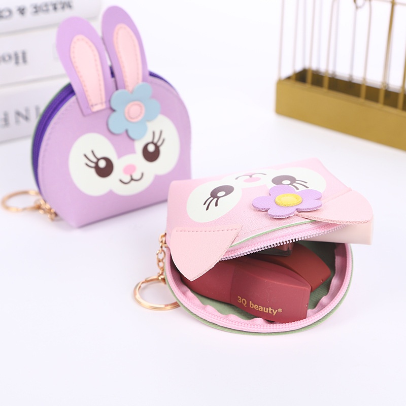 Ví Nhỏ Treo Chìa Khóa Nhân Vật Hoạt Hình Cute