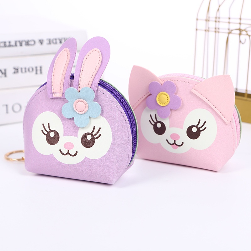 Ví Nhỏ Treo Chìa Khóa Nhân Vật Hoạt Hình Cute