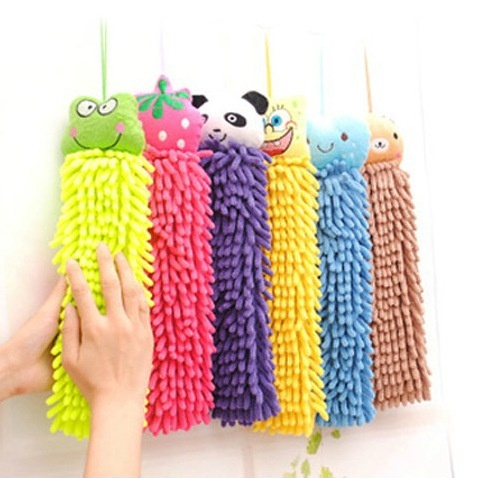 Bông Lau Tay San Hô Treo Tường Hình Thú Cute