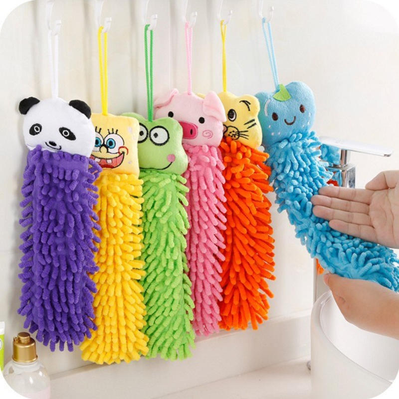 Bông Lau Tay San Hô Treo Tường Hình Thú Cute