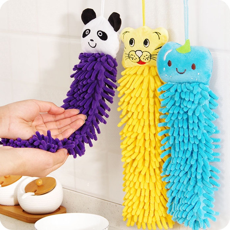Bông Lau Tay San Hô Treo Tường Hình Thú Cute