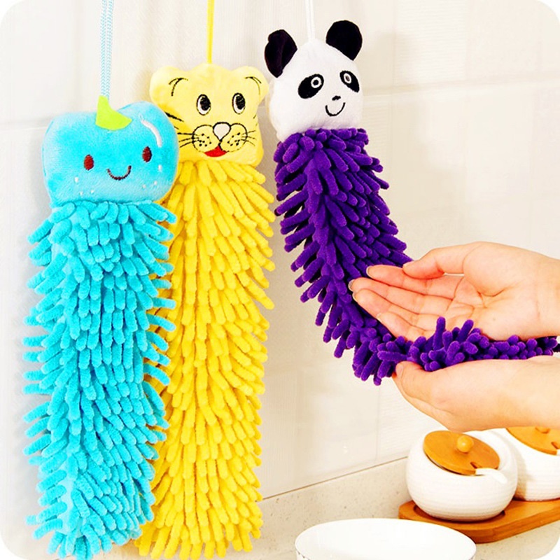 Bông Lau Tay San Hô Treo Tường Hình Thú Cute