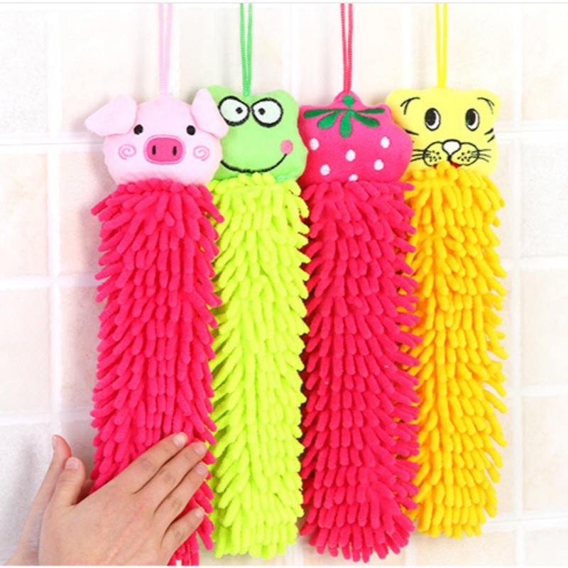 Bông Lau Tay San Hô Treo Tường Hình Thú Cute