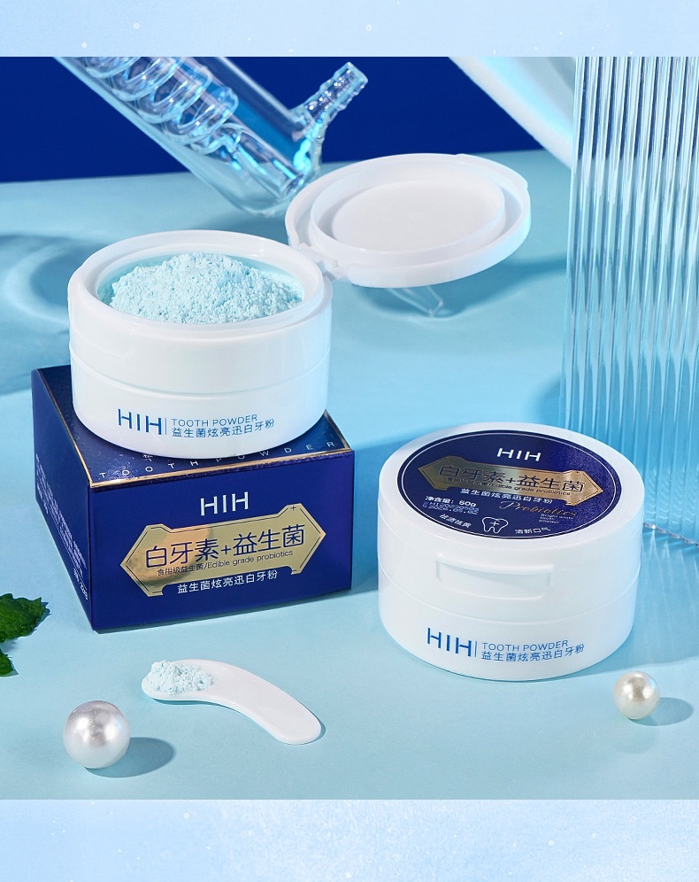 Bột Trắng Răng HIH Hiệu Quả Nhanh Chính Hãng 50g Mã 2243