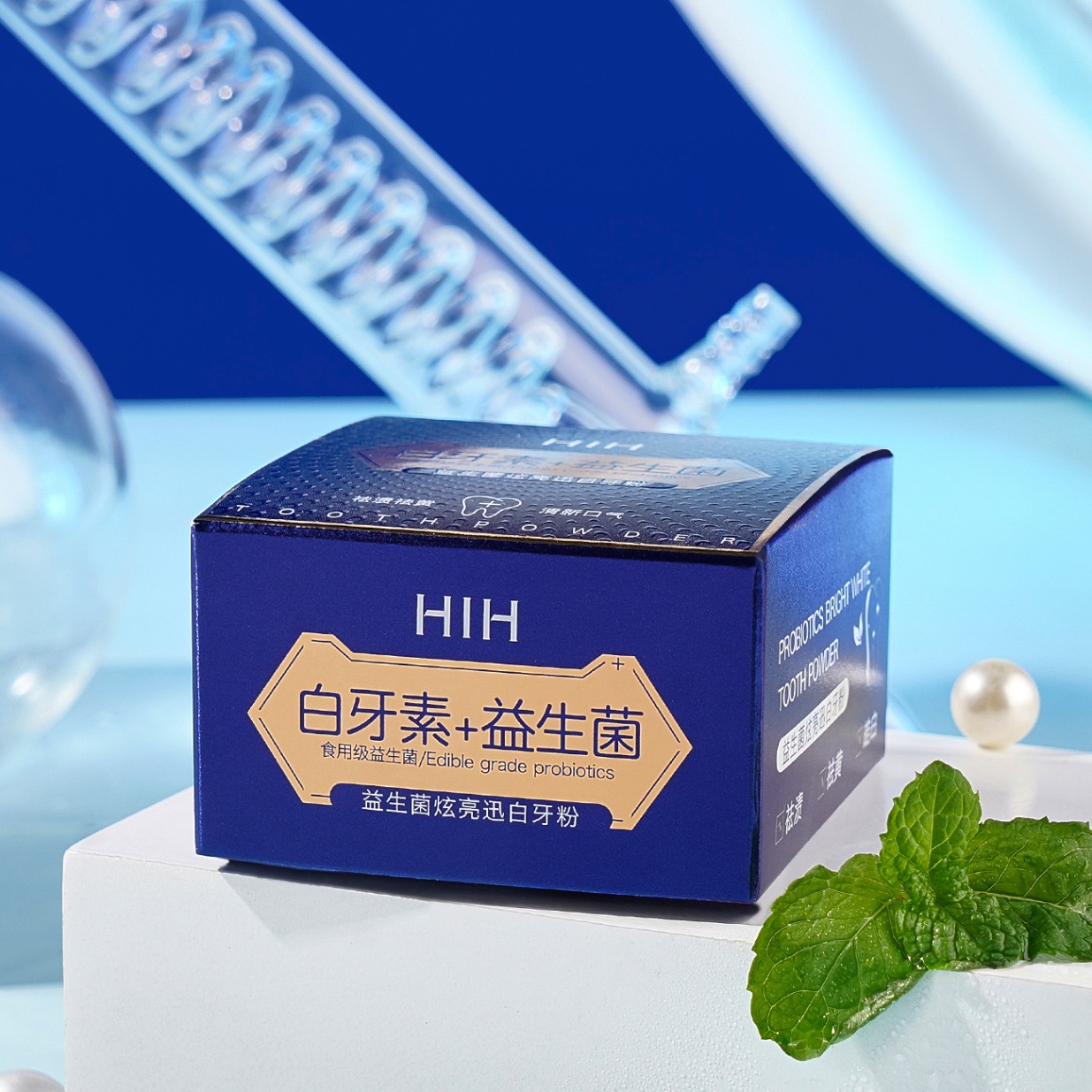 Bột Trắng Răng HIH Hiệu Quả Nhanh Chính Hãng 50g Mã 2243