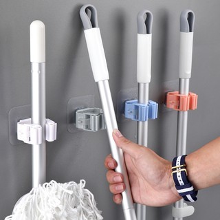 Giá Móc Treo Cán Chổi,Treo Ô Dán Cường Lực - Móc Treo Cán Chổi