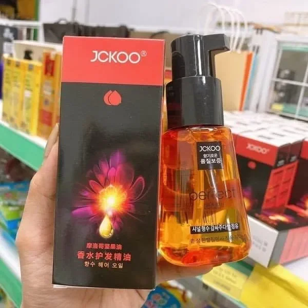 Tinh Dầu Dưỡng Tóc JCKOO (VÀNG) (T120/SỈ TẠI KHO 13,5K/COD+GỬI XE 13.8K)