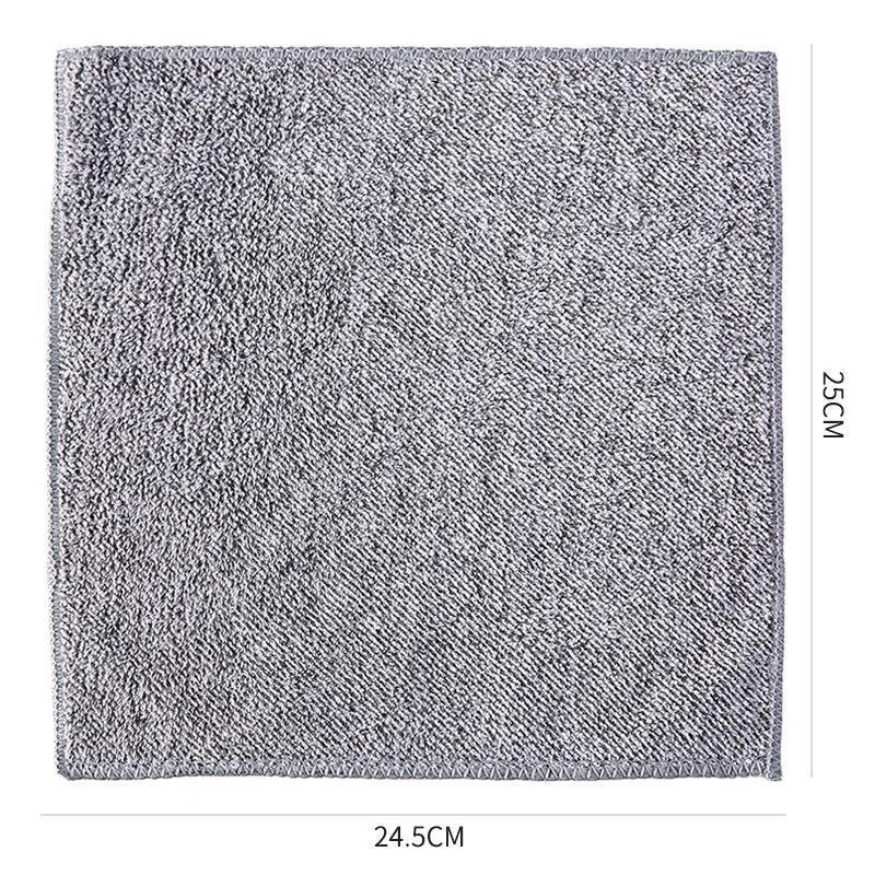 COMBO 10 Khăn Lau ĐA NĂNG 22x22cm [Màu Xám Gray x10c COMBO]