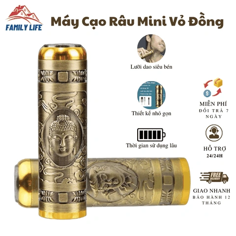Máy Cạo Râu Hình Phật Sạc Pin HW-T8 RAZOR