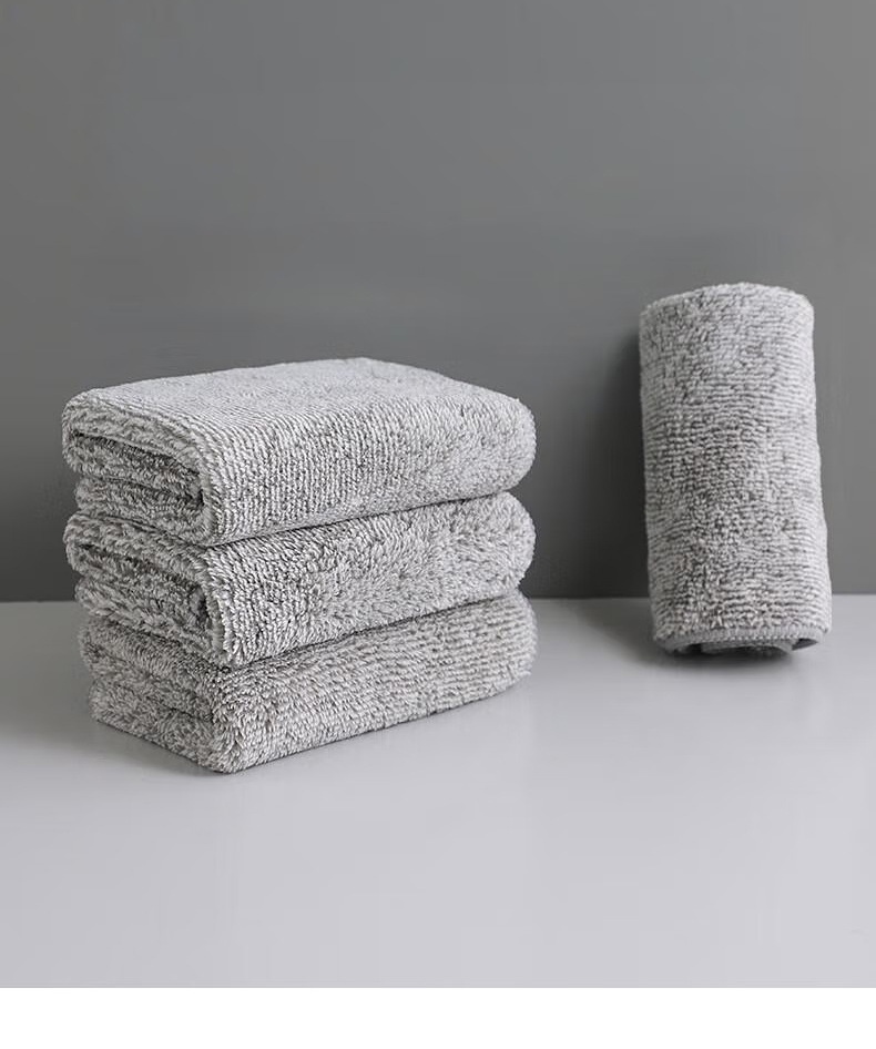 COMBO 10 Khăn Lau ĐA NĂNG 22x22cm [Màu Xám Gray x10c COMBO]