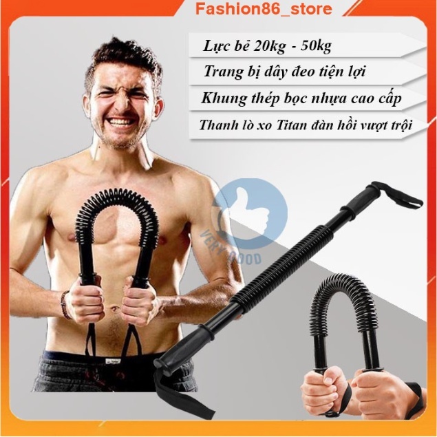 Gậy Lò Xò Tập Cơ Tay 20kg