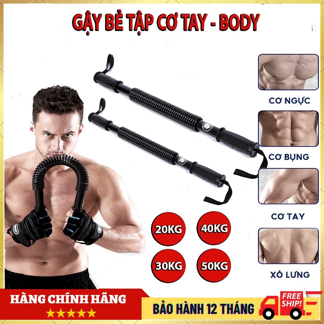 Gậy Lò Xò Tập Cơ Tay 20kg