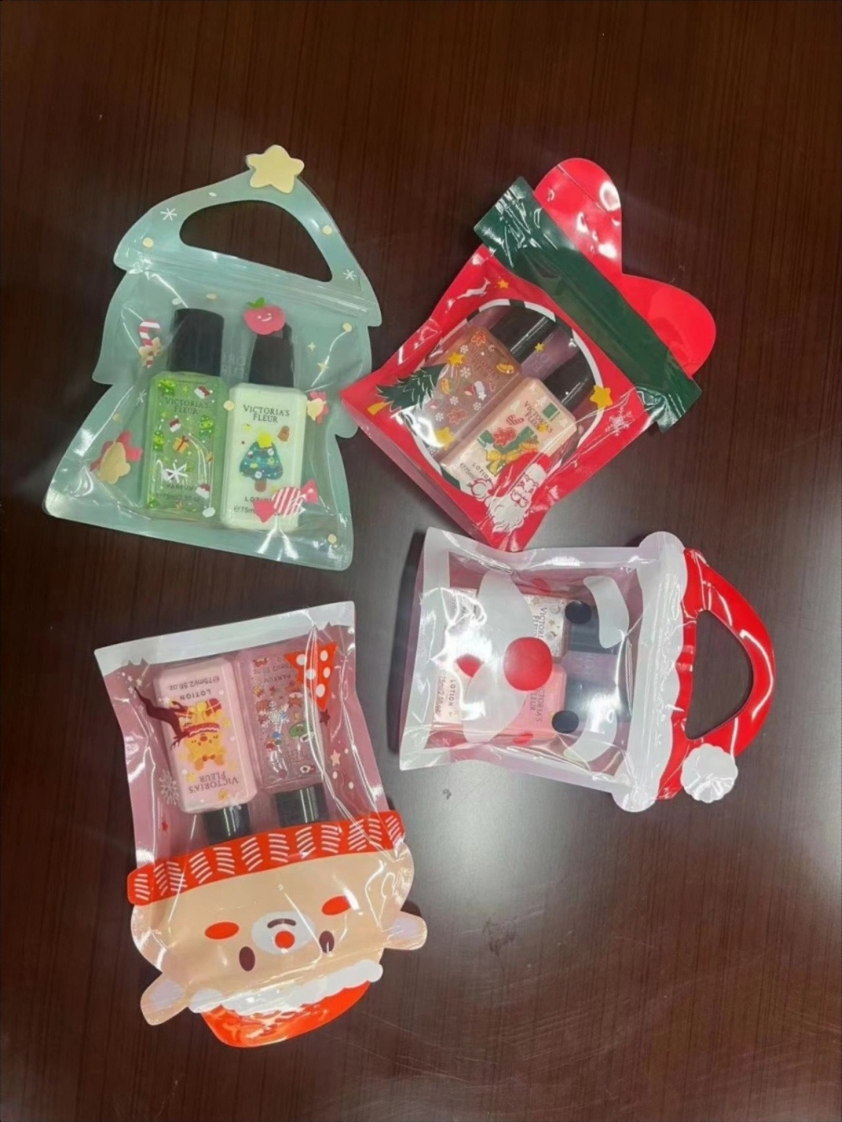 Set Nước Hoa Body Kèm Dưỡng Thể Lotion VICTORIA 75ml Merry Christmas Cho Bạn Gái - MECO4 VANILLA PUMKIN