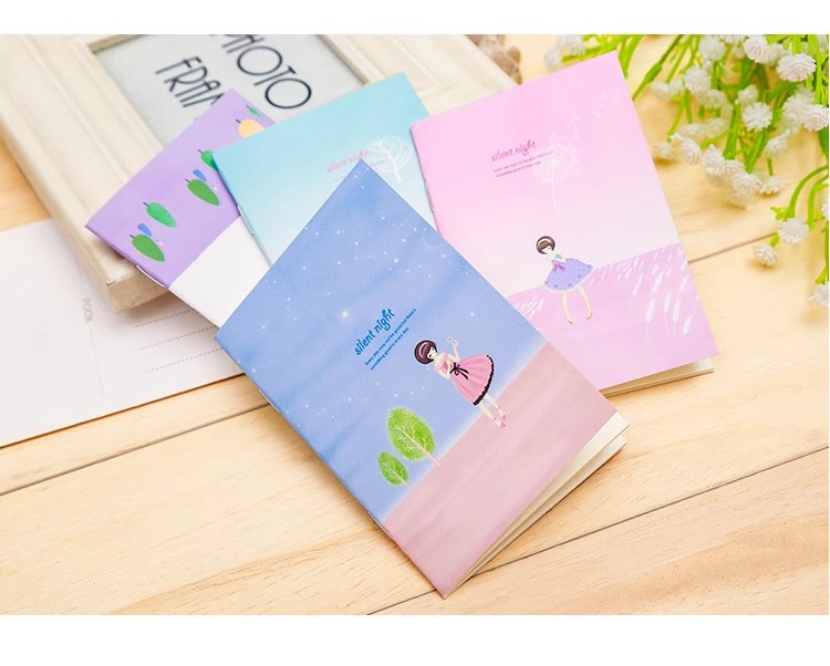 COMBO 10 QUYỂN SỔ TAY CUTE SIZE A7 MẪU NGẪU NHIÊN [COMBO 10]