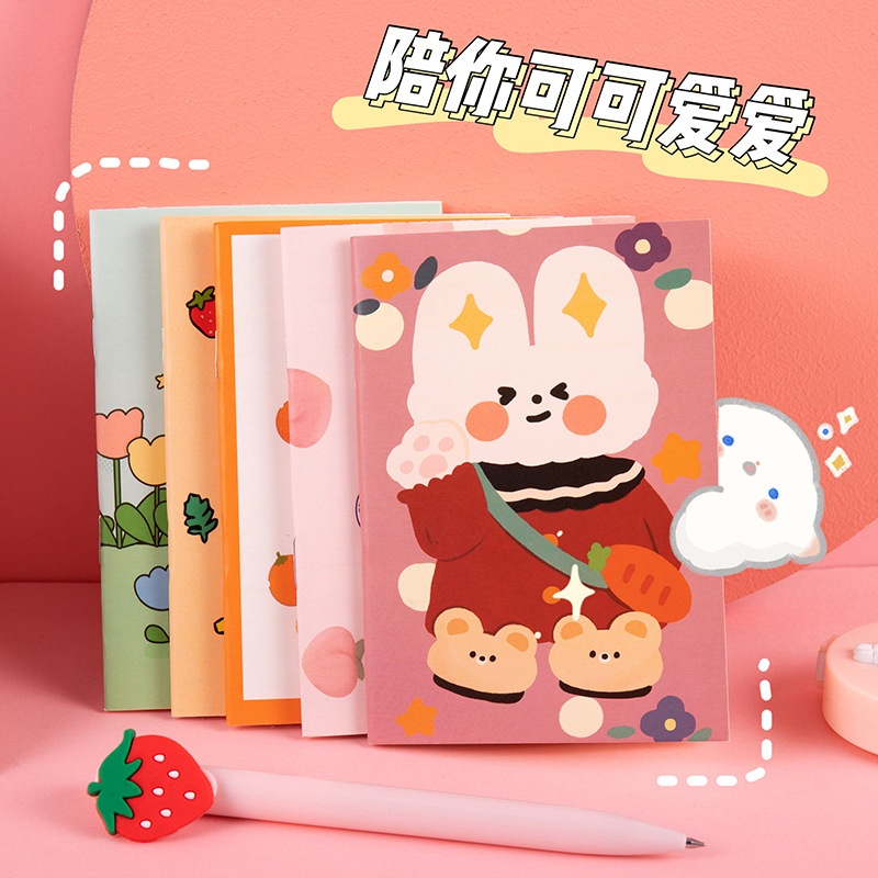 COMBO 10 QUYỂN SỔ TAY CUTE SIZE A7 MẪU NGẪU NHIÊN [COMBO 10]