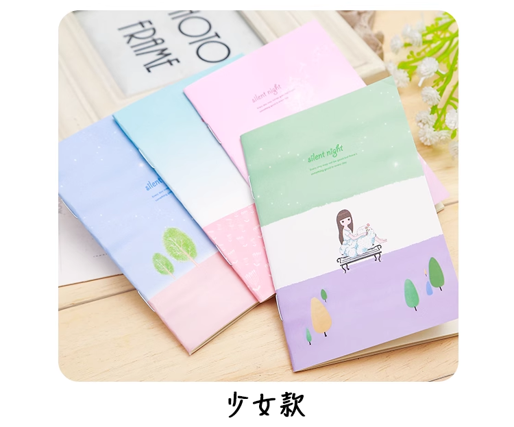 COMBO 10 QUYỂN SỔ TAY CUTE SIZE A7 MẪU NGẪU NHIÊN [COMBO 10]