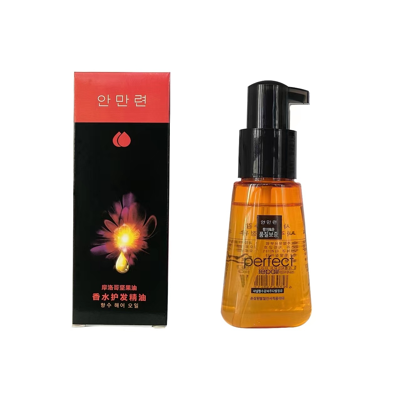 Tinh Dầu Dưỡng Tóc 안만련 Hàn Quốc 70ml (CHỮ HÀN)