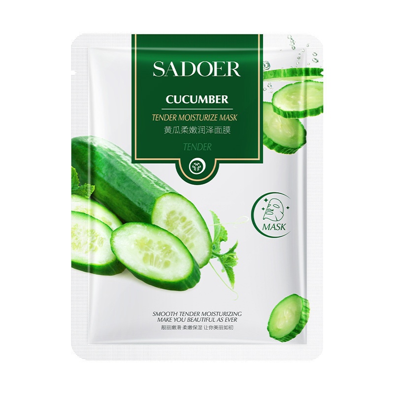Combo 10 Mặt Nạ Cấp Ẩm Dưỡng Trắng SADOER 25g(Chọn Vị) - Đậu Đen NO.SD81455