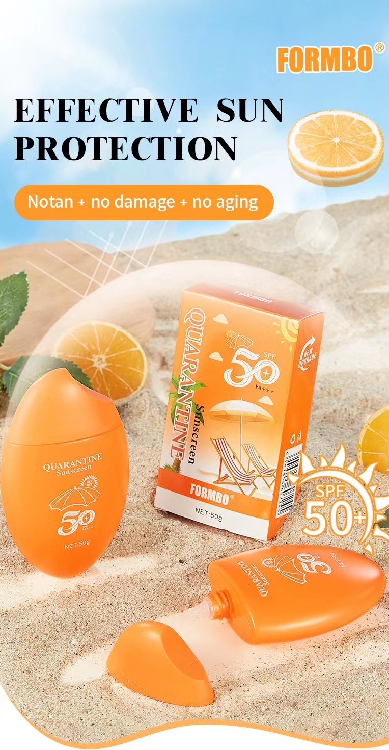 Kem Chống Nắng FORMBO Sunscreen 50g QUARANTINE Mã S003-S004 - 003 Màu Xanh