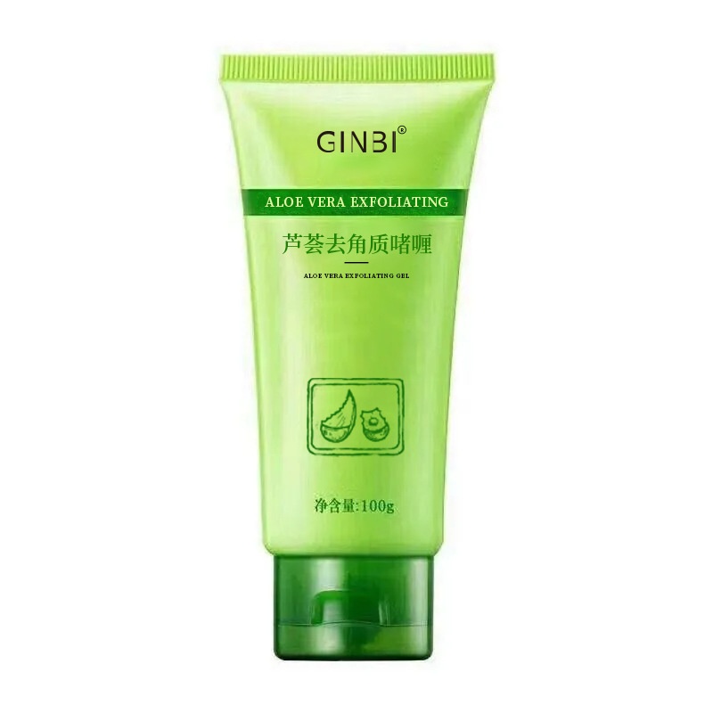 Gel Tẩy Da Chết Mặt Và Body GINBI Chiết Xuất Nha Đam 100g