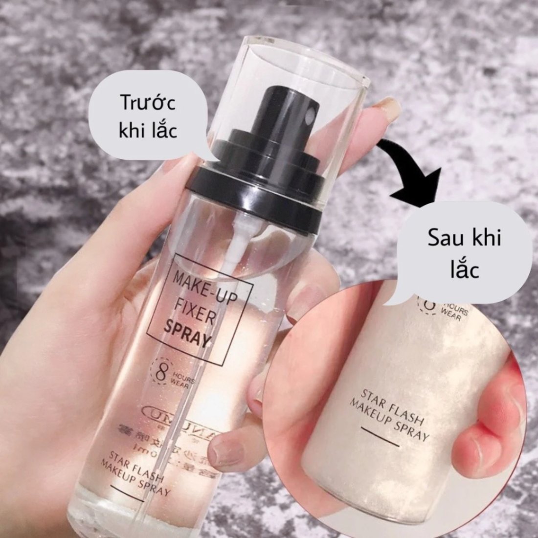 Xịt Khóa Makeup Beautyful SPRING 100ml Nhũ Cực Đẹp MV4521