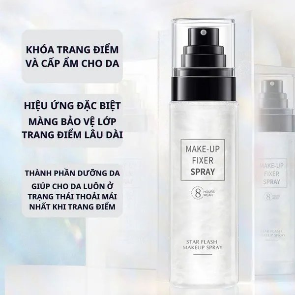 Xịt Khóa Makeup Beautyful SPRING 100ml Nhũ Cực Đẹp MV4521