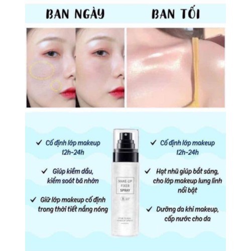 Xịt Khóa Makeup Beautyful SPRING 100ml Nhũ Cực Đẹp MV4521