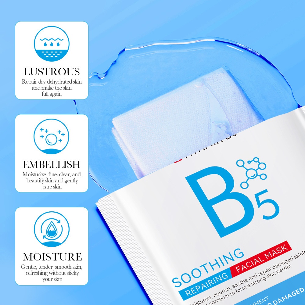 Combo 10 Mặt Nạ BEAUTYFUL SPRING VITAMIN B5 30g