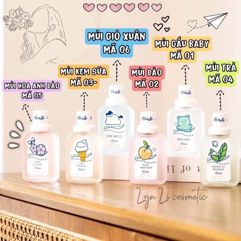 Xịt Thơm Body Mist Hanlu 50ml Siêu Hot - # 03 KEM SỮA