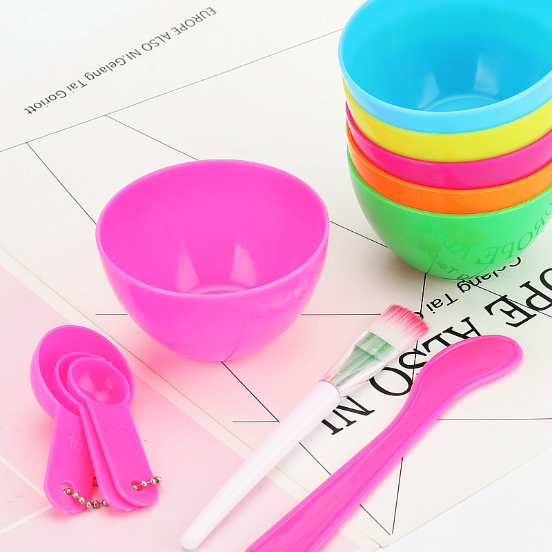 Bát Trộn Mặt Nạ Kèm Dụng Cụ 4 in 1 - XANH LÁ