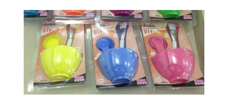 Bát Trộn Mặt Nạ Kèm Dụng Cụ 4 in 1 - XANH LÁ