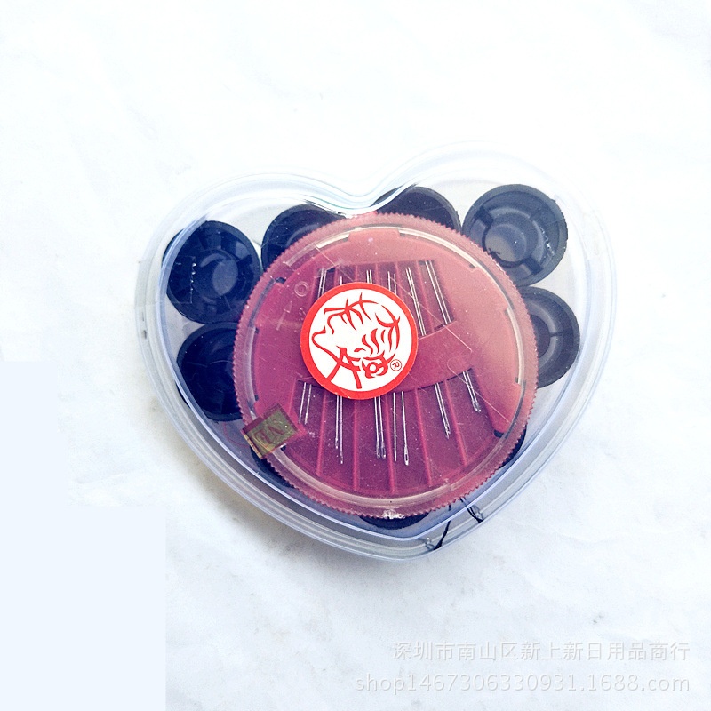 Bộ Kim Chỉ Hình Trái Tim