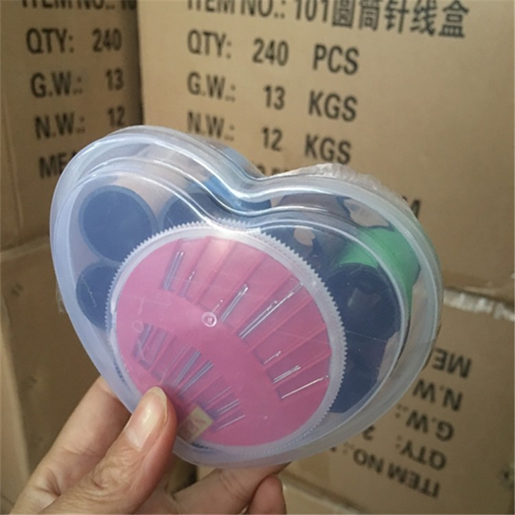 Bộ Kim Chỉ Hình Trái Tim