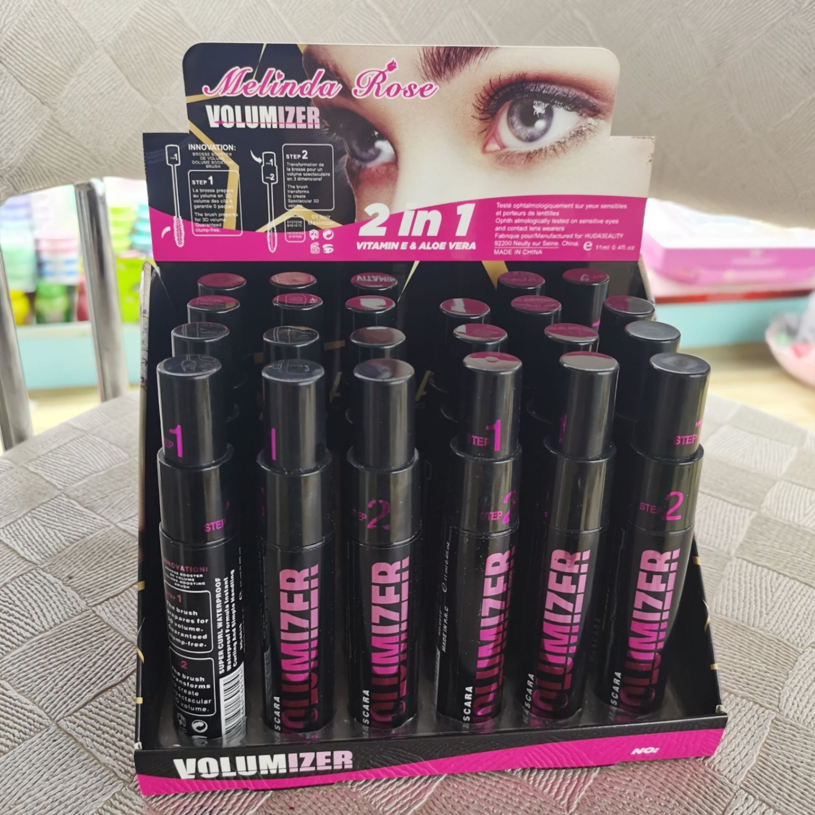 Mascara 2 Đầu LAMEILA 2 STEPS VOLUMIZER NO.771