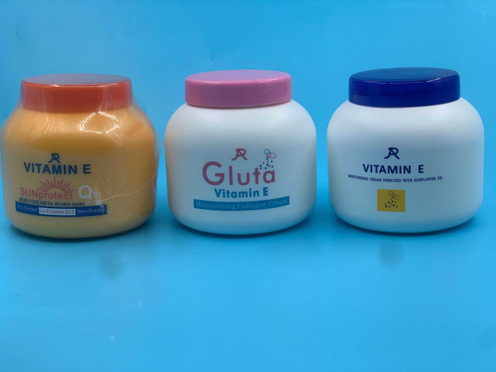Kem Vitamin E 200ml(DATE MỚI)(Nắp Xanh Hũ Tròn AR)