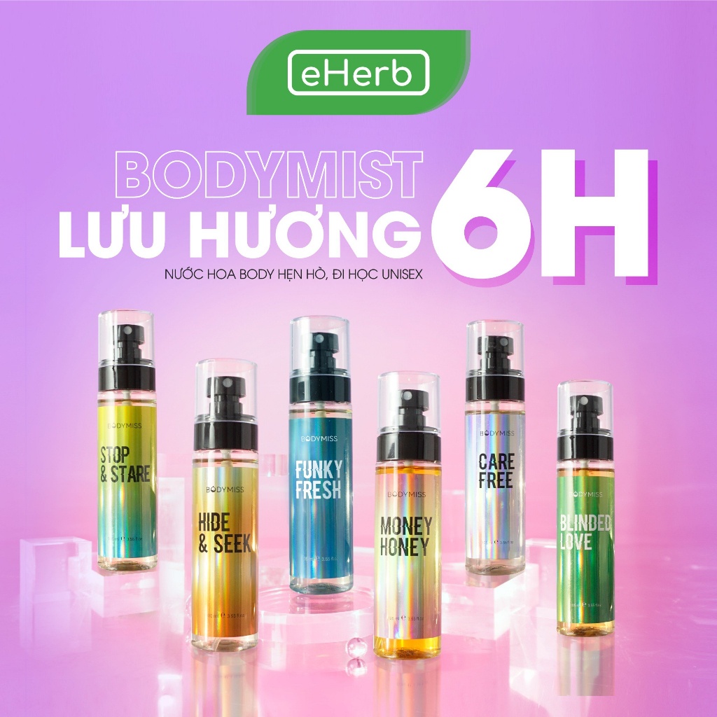 Xịt Thơm BODYMIST 105ml Cho Cả Tóc Và Body(BODYMISS) - LOVE WINS BT10012