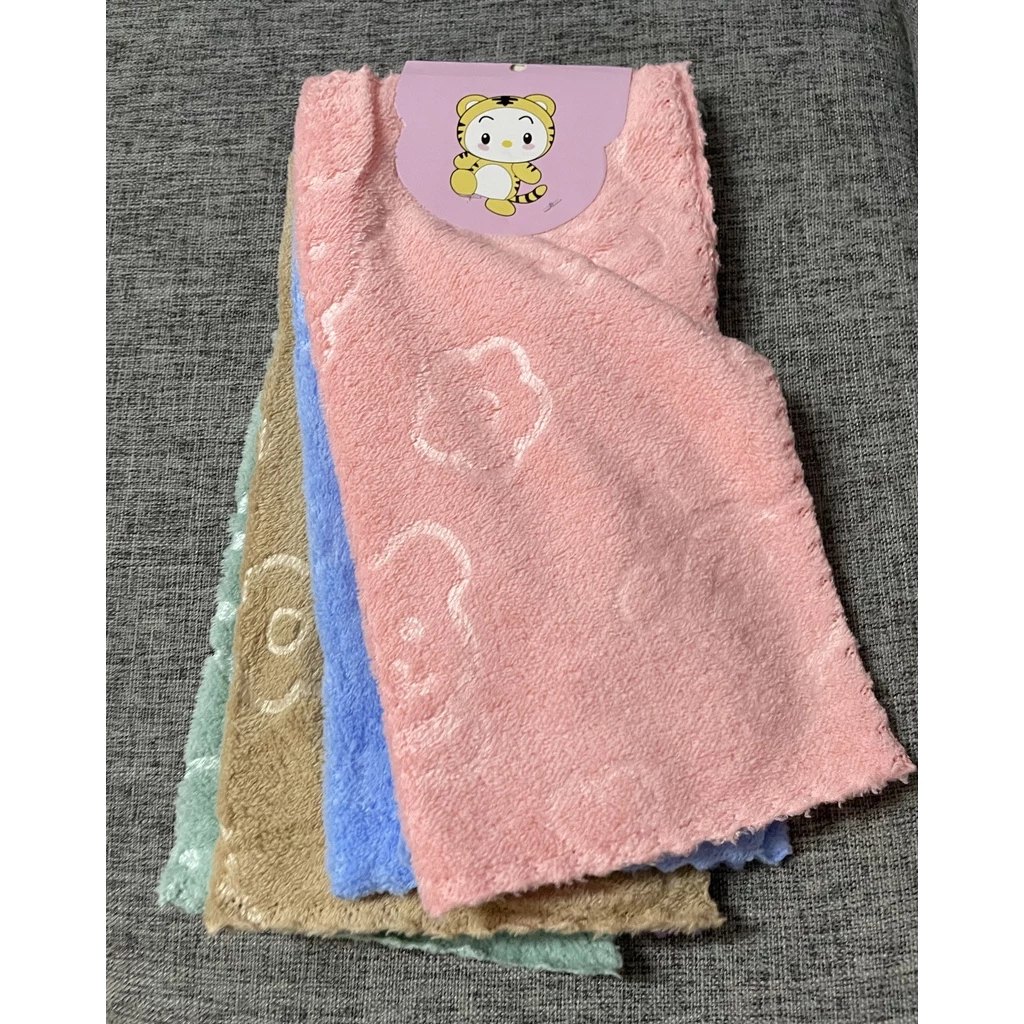 Set 5 Khăn Lau Đa Năng Hình Gấu 30x30cm - BAO 600 SET