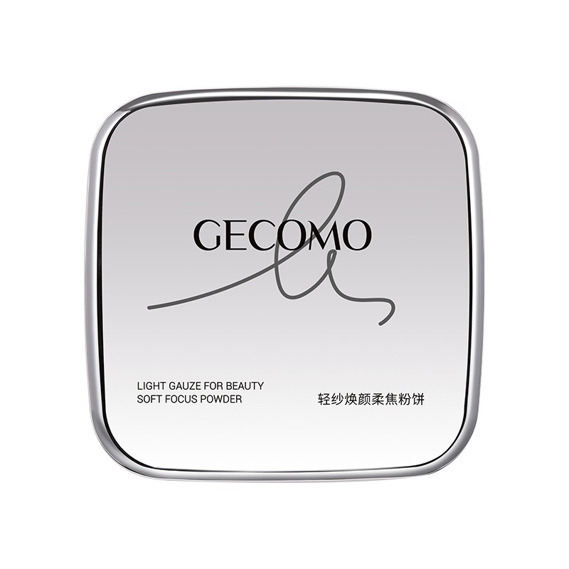Phấn Phủ Dạng Nén GECOMO 20g Có Hộp Kèm Gương MV8540 - #01
