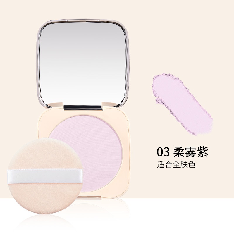 Phấn Phủ Dạng Nén GECOMO 20g Có Hộp Kèm Gương MV8557 - #03