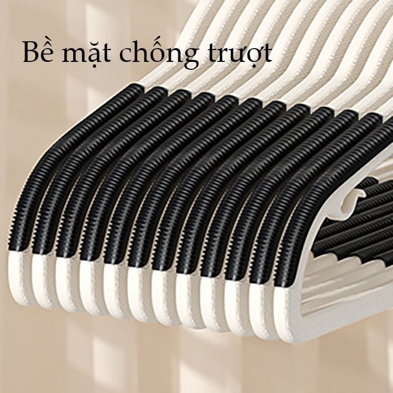 [SET 10C]Mắc Áo Chống Trượt 360 Độ