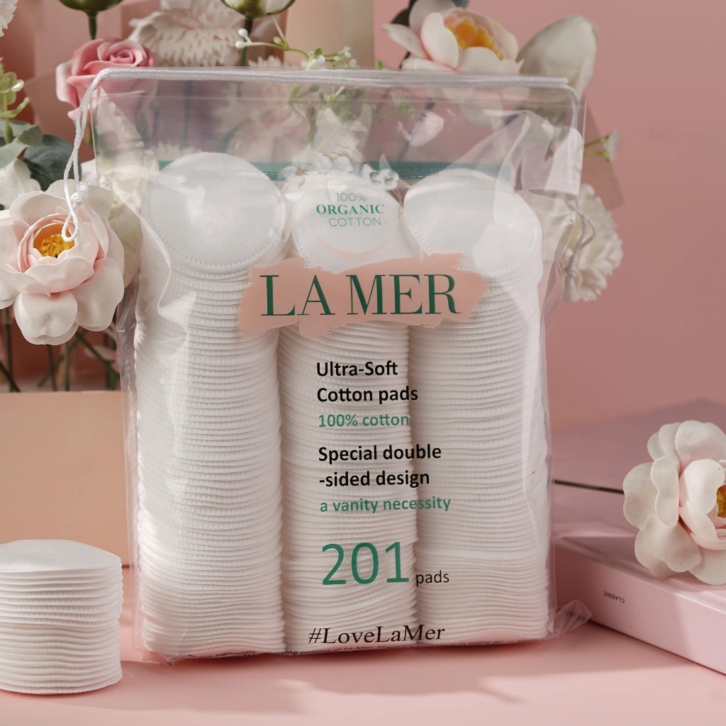 Bông Tẩy Trang Lamer 201 Miếng (Gói Dài Đủ Miếng)