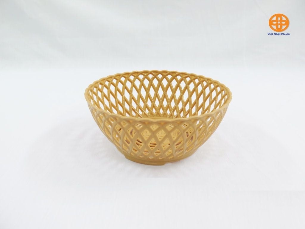 Rổ Tròn Mây Việt Nhật 3285 - Nâu