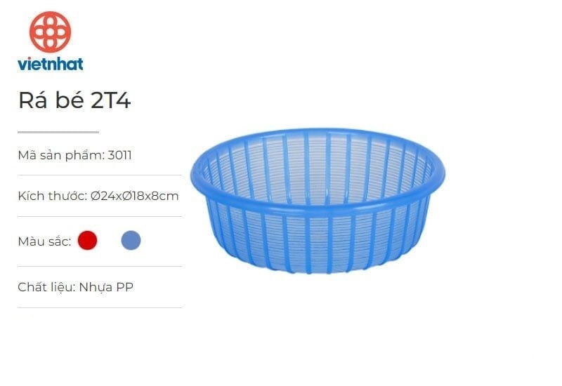 Rổ Bé MÃ 3011 - Xanh