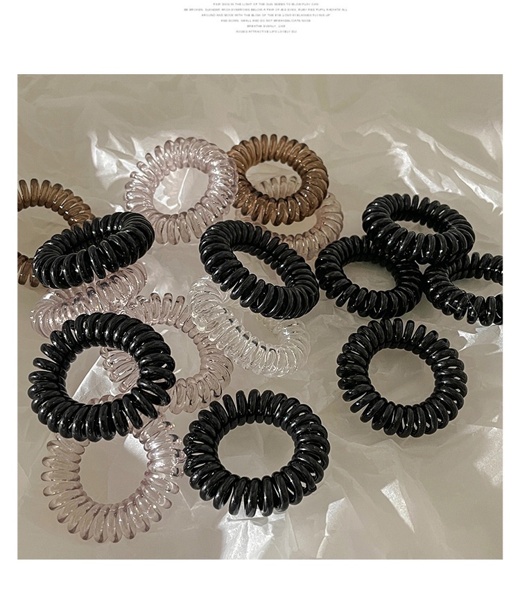 Set 9 Dây Buộc Tóc Lò Xo Có Hộp Nhựa - #3 TÍM