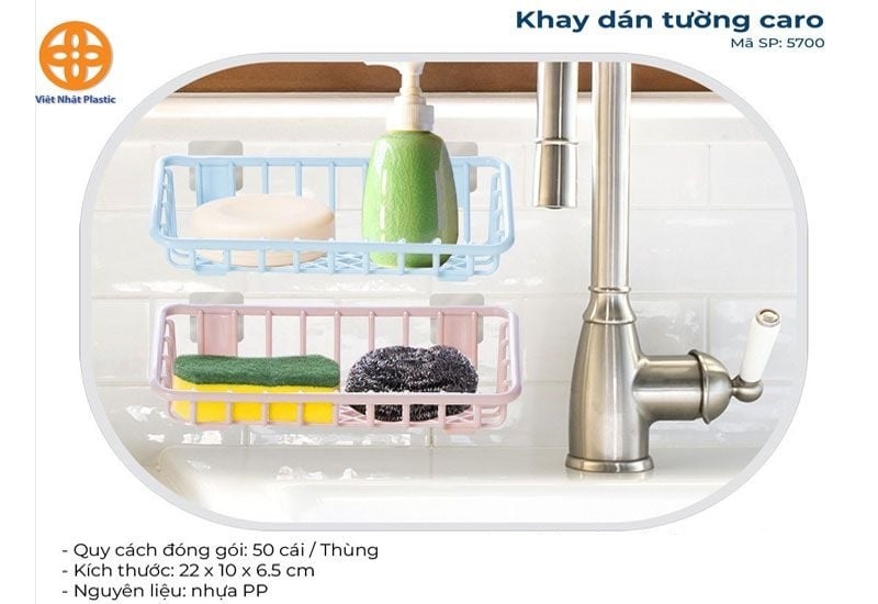 Khay Dán Tường Caro Việt Nhật Mã 5700 - Hồng