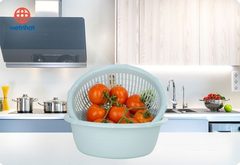 Bộ Rổ Chậu Đốt Trúc 3T2 Hokori MÃ 2326-1