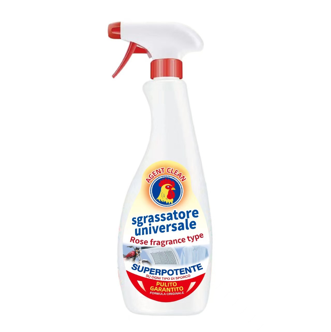 Xịt Tẩy Rửa Đa Năng AGENT CLEAN 600ml (Gà Trống)