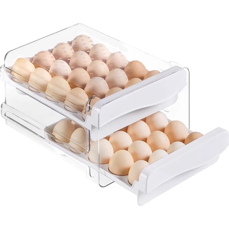 Khay Trứng 2 Tầng Ngăn Kéo KIOTO (KHAY ĐỂ TRỨNG TỦ LẠNH)